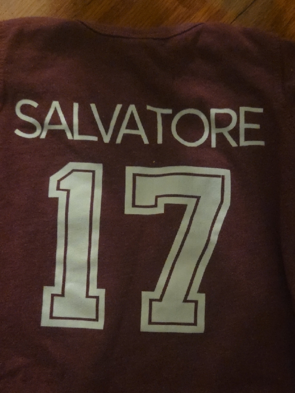 SALVATORE 17 Baby Bodysuit Vampire Diaries - Picture 4 of 4